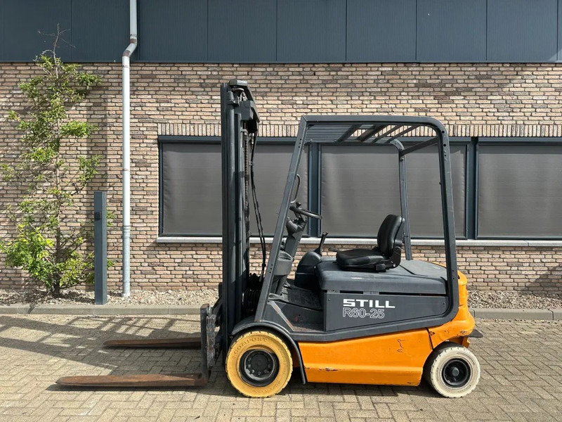 Still R 60-25 2.5 ton Triplex Freelift Sideshift Elektra Heftruck 590 cm hefhoogte ! - Forklift listrik: gambar 1 Still R 60-25 2.5 ton Triplex Freelift Sideshift Elektra Heftruck 590 cm hefhoogte ! - Forklift listrik: gambar 1