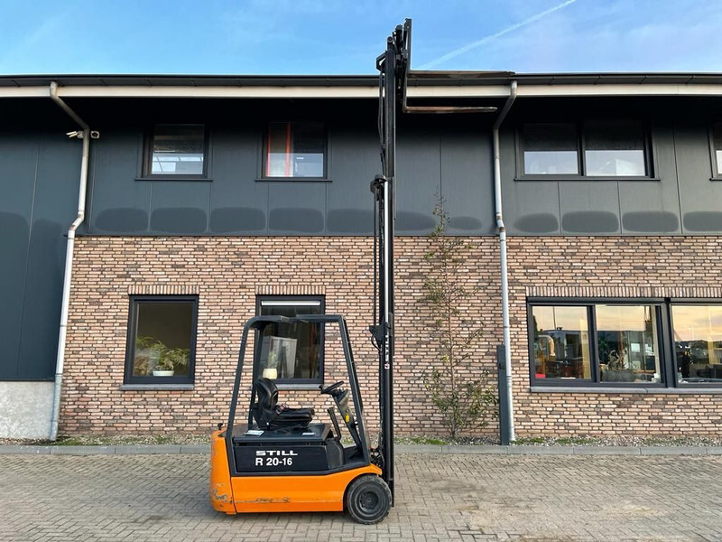 Forklift listrik Still R20-16 Elektra 1.6 ton Triplex Freelift Sideshift Heftruck: gambar 19
