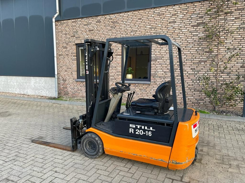 Forklift listrik Still R20-16 Elektra 1.6 ton Triplex Freelift Sideshift Heftruck: gambar 6