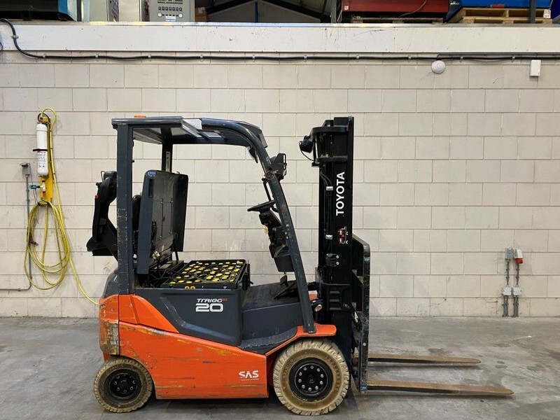 Toyota 2 ton Traigo 20 Duplex Sideshift Elektra Heftruck - Forklift listrik: gambar 3 Toyota 2 ton Traigo 20 Duplex Sideshift Elektra Heftruck - Forklift listrik: gambar 3