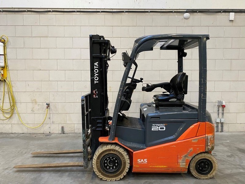 Toyota 2 ton Traigo 20 Duplex Sideshift Elektra Heftruck - Forklift listrik: gambar 1 Toyota 2 ton Traigo 20 Duplex Sideshift Elektra Heftruck - Forklift listrik: gambar 1