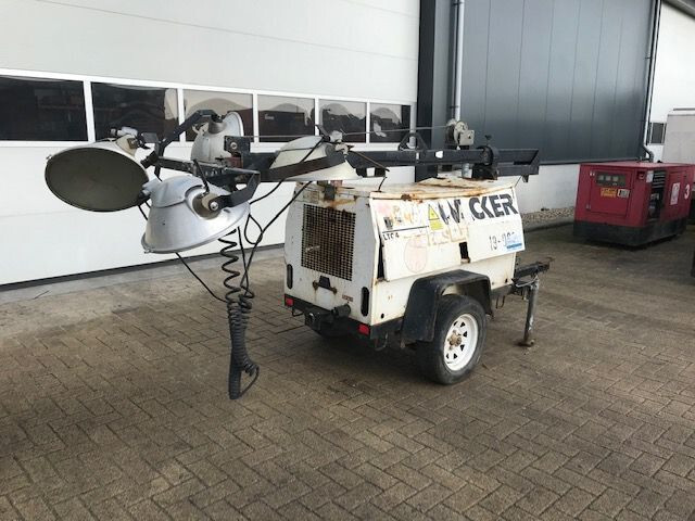 Wacker LTC4L Lombardini Diesel Mobiele light tower lichtmast aggregaat - Menara penerangan: gambar 2 Wacker LTC4L Lombardini Diesel Mobiele light tower lichtmast aggregaat - Menara penerangan: gambar 2
