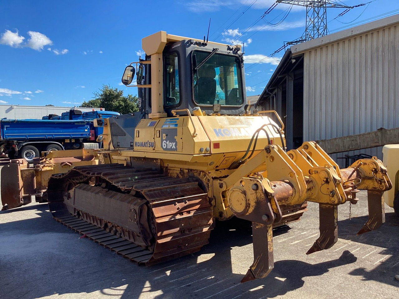 Komatsu D61 PX-15 E0 Ripper Raupe 6 Wege Schild Trimble - Bulldozer: gambar 5 Komatsu D61 PX-15 E0 Ripper Raupe 6 Wege Schild Trimble - Bulldozer: gambar 5