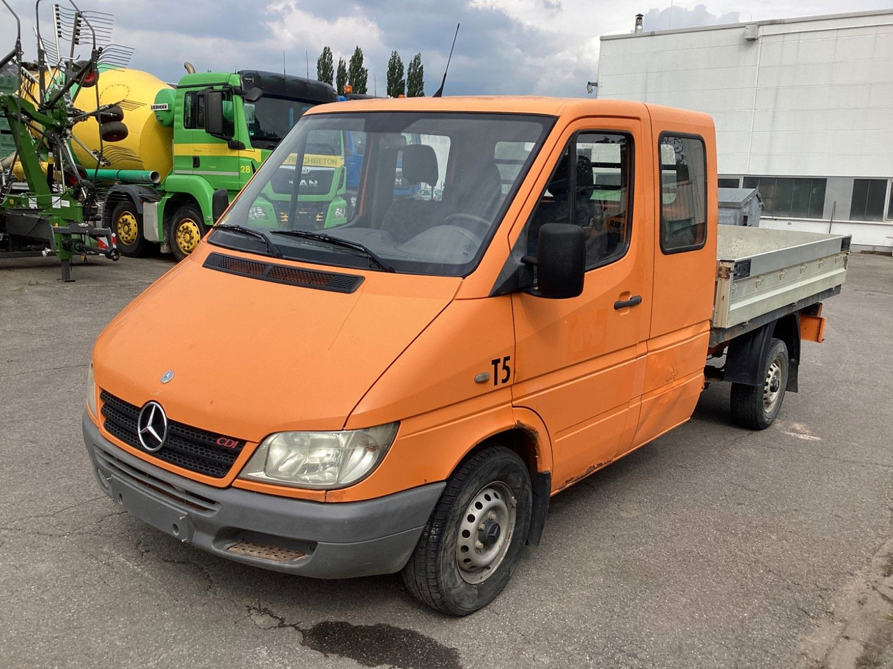 Mercedes-Benz Sprinter Pritsche Doka 211 CDI - Van flatbed, Van kombi: gambar 1 Mercedes-Benz Sprinter Pritsche Doka 211 CDI - Van flatbed, Van kombi: gambar 1