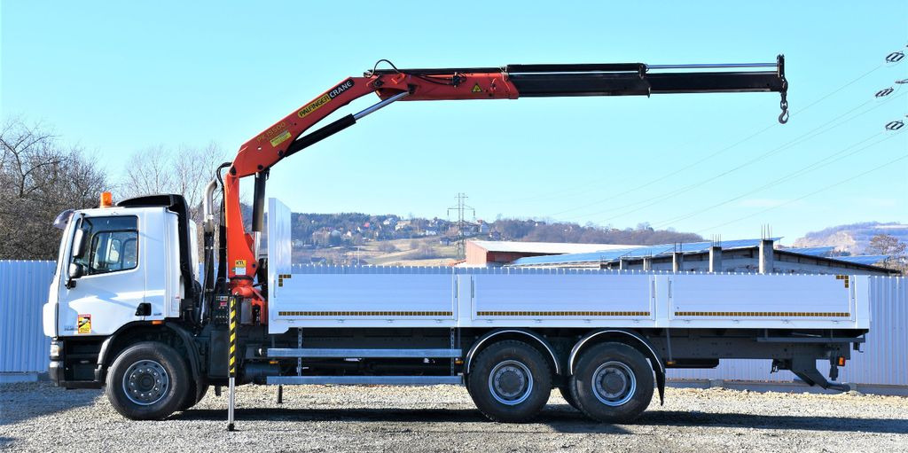 DAF CF 75.360 Pritsche 7,95 m + KRAN / FUNK * 6x4 DAF CF 75.360 Pritsche 7,95 m + KRAN / FUNK * 6x4 - Truk derek, Truk flatbed: gambar 5 DAF CF 75.360 Pritsche 7,95 m + KRAN / FUNK * 6x4 DAF CF 75.360 Pritsche 7,95 m + KRAN / FUNK * 6x4 - Truk derek, Truk flatbed: gambar 5