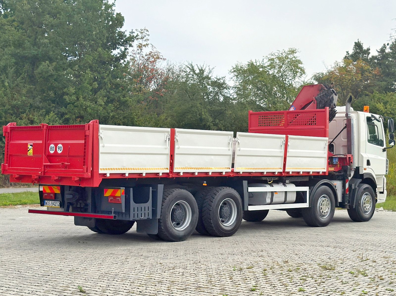 Truk derek DAF CF 85.380 * HMF 2823 K6 (B3) + FUNK * 8x4 * TOP: gambar 7