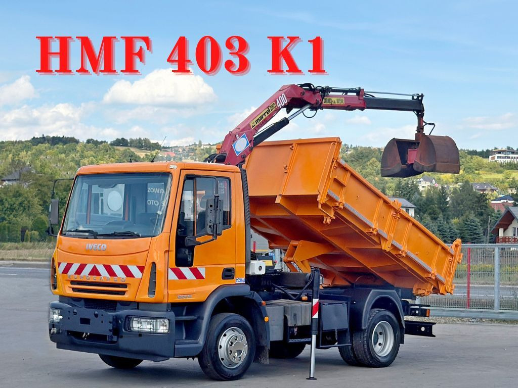 Iveco EUROCARGO 120E18 * HMF 403 K1 * TOPZUSTAND - Van jungkit: gambar 1 Iveco EUROCARGO 120E18 * HMF 403 K1 * TOPZUSTAND - Van jungkit: gambar 1