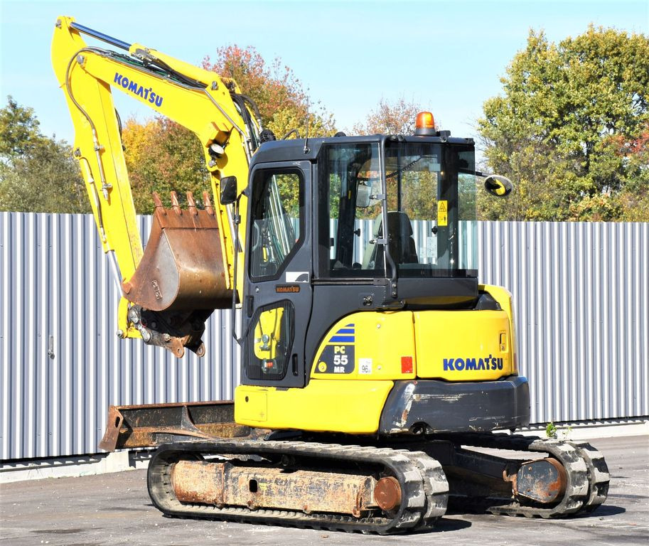 Ekskavator perayap Komatsu PC 55 MR * Raupenbagger * Top Zustand !: gambar 6