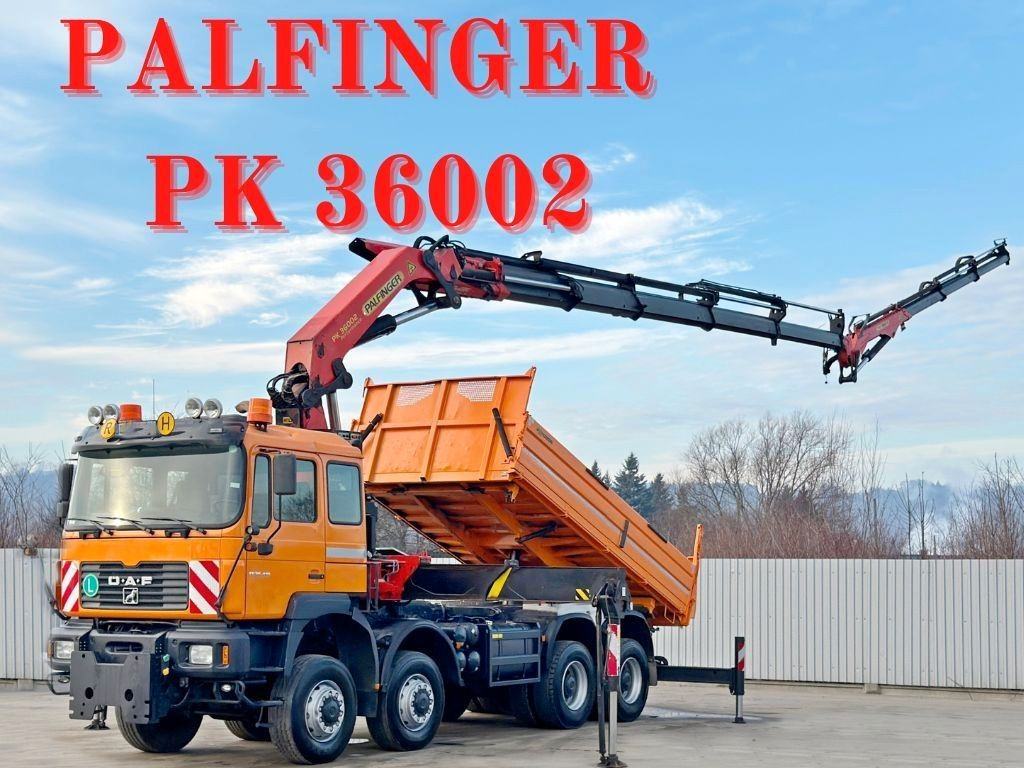 MAN 35.414 * PALFINGER PK 36002 +FUNK / 8x8 - Truk derek: gambar 1 MAN 35.414 * PALFINGER PK 36002 +FUNK / 8x8 - Truk derek: gambar 1