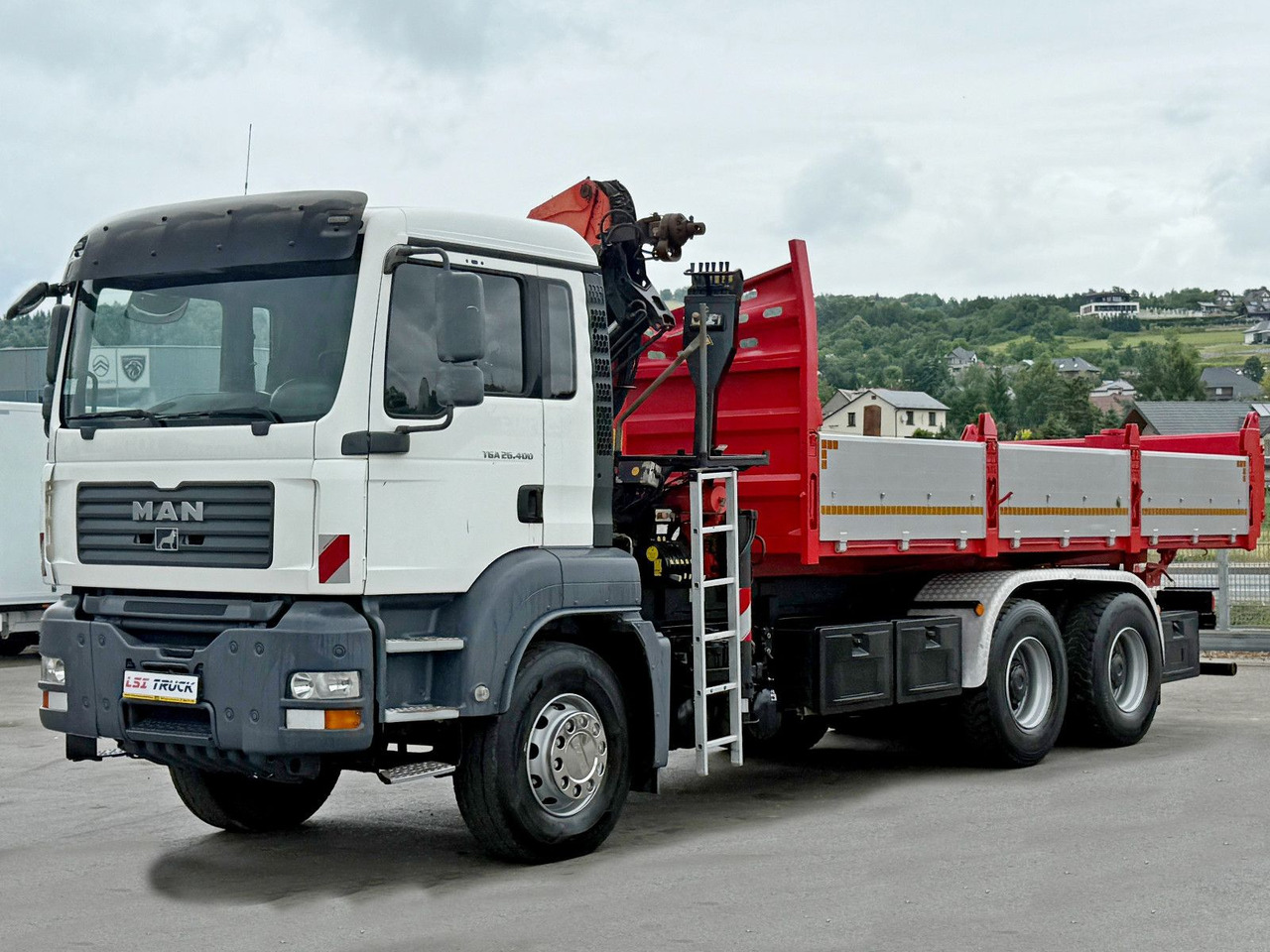 MAN TGA 26.400 * KIPPER 6,00m + PK 15500 * 6x4 * TOP - Truk jungkit, Truk derek: gambar 4 MAN TGA 26.400 * KIPPER 6,00m + PK 15500 * 6x4 * TOP - Truk jungkit, Truk derek: gambar 4