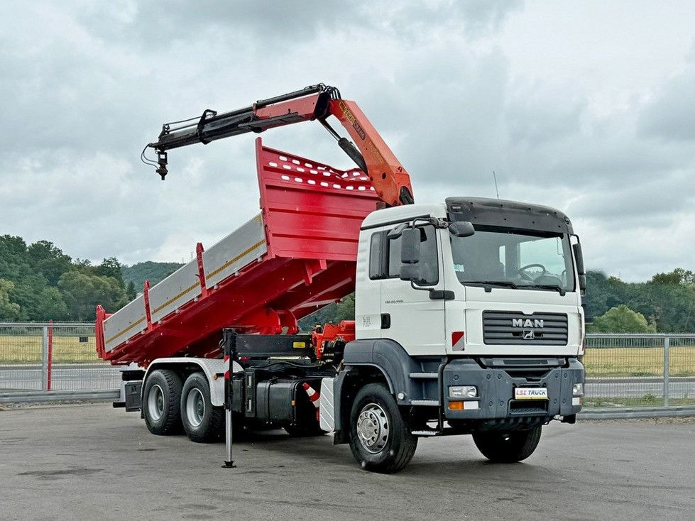 MAN TGA 26.400 * KIPPER 6,00m + PK 15500 * 6x4 * TOP - Truk derek: gambar 2 MAN TGA 26.400 * KIPPER 6,00m + PK 15500 * 6x4 * TOP - Truk derek: gambar 2