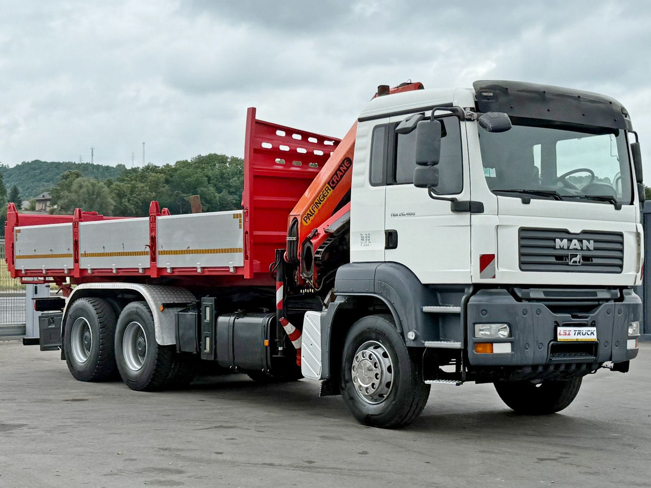MAN TGA 26.400 * KIPPER 6,00m + PK 15500 * 6x4 * TOP - Truk jungkit, Truk derek: gambar 3 MAN TGA 26.400 * KIPPER 6,00m + PK 15500 * 6x4 * TOP - Truk jungkit, Truk derek: gambar 3