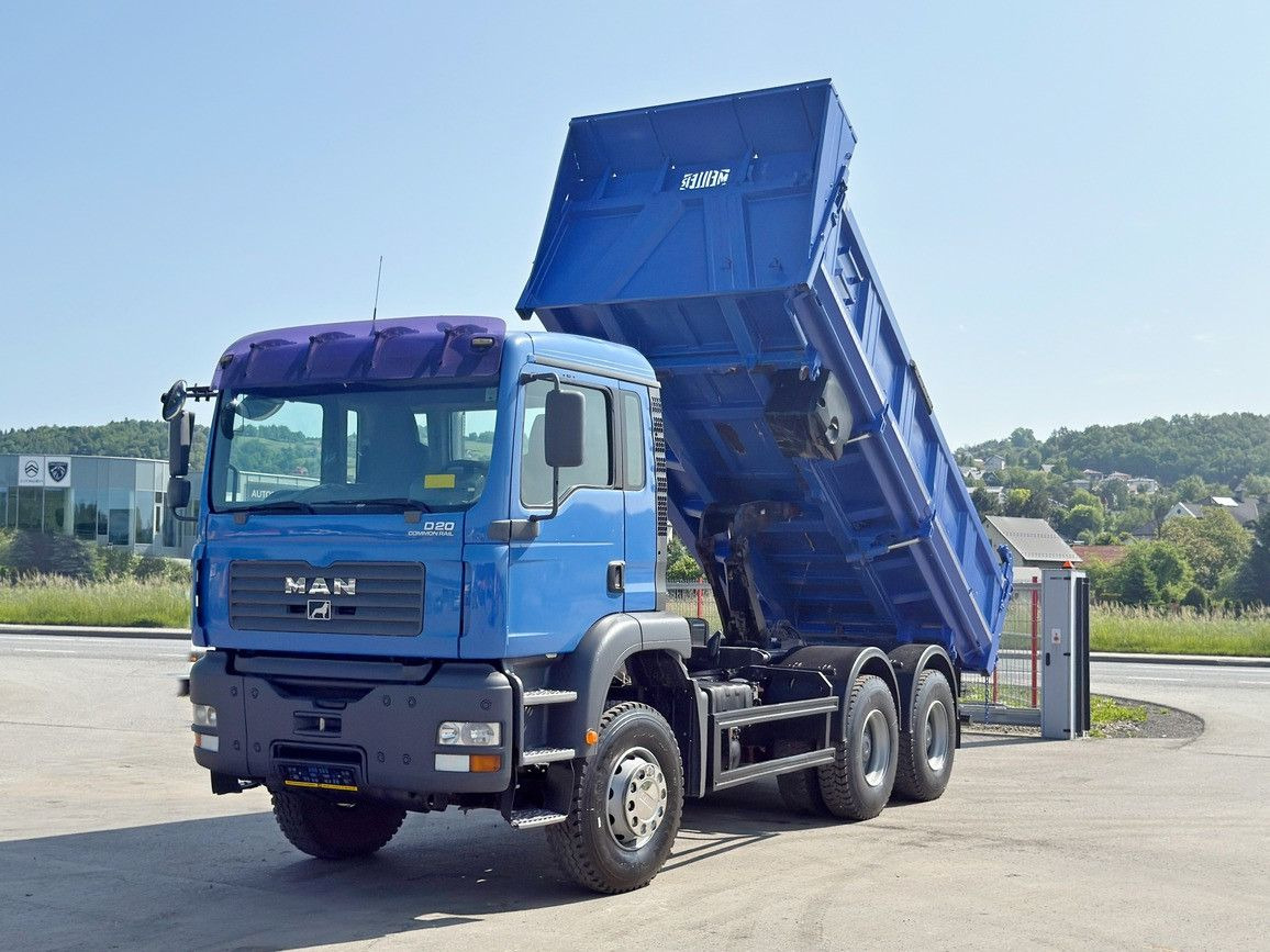MAN TGA 33.350 * BORDMATIC *6x4 * TOPZUSTAND - Truk jungkit, Truk derek: gambar 2 MAN TGA 33.350 * BORDMATIC *6x4 * TOPZUSTAND - Truk jungkit, Truk derek: gambar 2