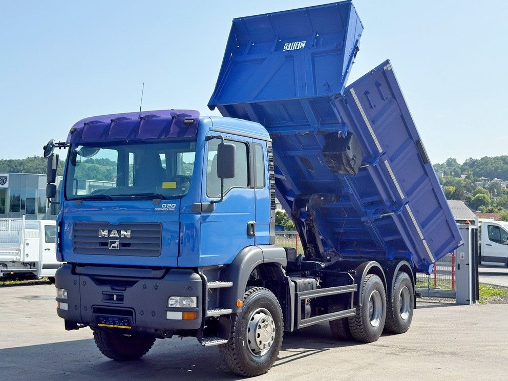 MAN TGA 33.350 * BORDMATIC *6x4 * TOPZUSTAND - Truk jungkit, Truk derek: gambar 3 MAN TGA 33.350 * BORDMATIC *6x4 * TOPZUSTAND - Truk jungkit, Truk derek: gambar 3