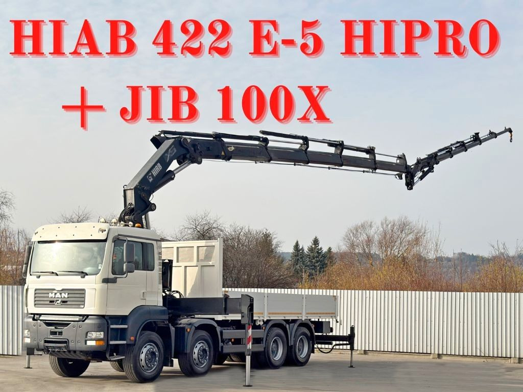 MAN TGA 35.430 * HIAB 422 E - 5 HIPRO + JIB 100X - Truk derek: gambar 1 MAN TGA 35.430 * HIAB 422 E - 5 HIPRO + JIB 100X - Truk derek: gambar 1