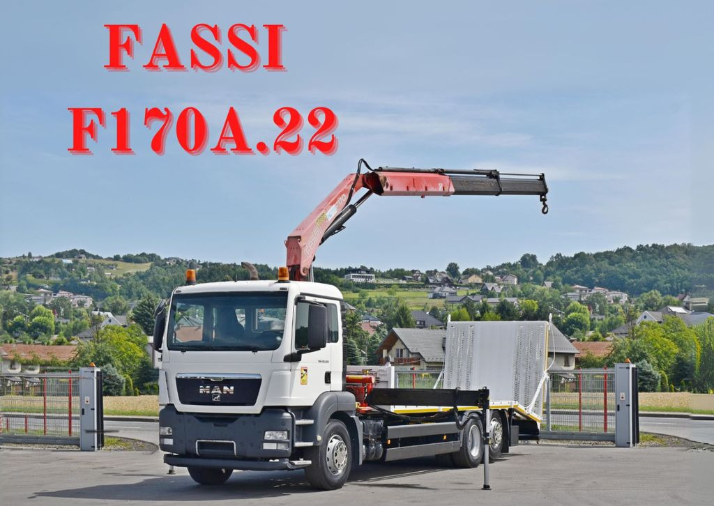 MAN TGS 26.320 * FASSI F170A.22 + FUNK* TOPZUSTAND MAN TGS 26.320 * FASSI F170A.22 + FUNK* TOPZUSTAND - Truk derek, Truk pengangkut mobil: gambar 1 MAN TGS 26.320 * FASSI F170A.22 + FUNK* TOPZUSTAND MAN TGS 26.320 * FASSI F170A.22 + FUNK* TOPZUSTAND - Truk derek, Truk pengangkut mobil: gambar 1