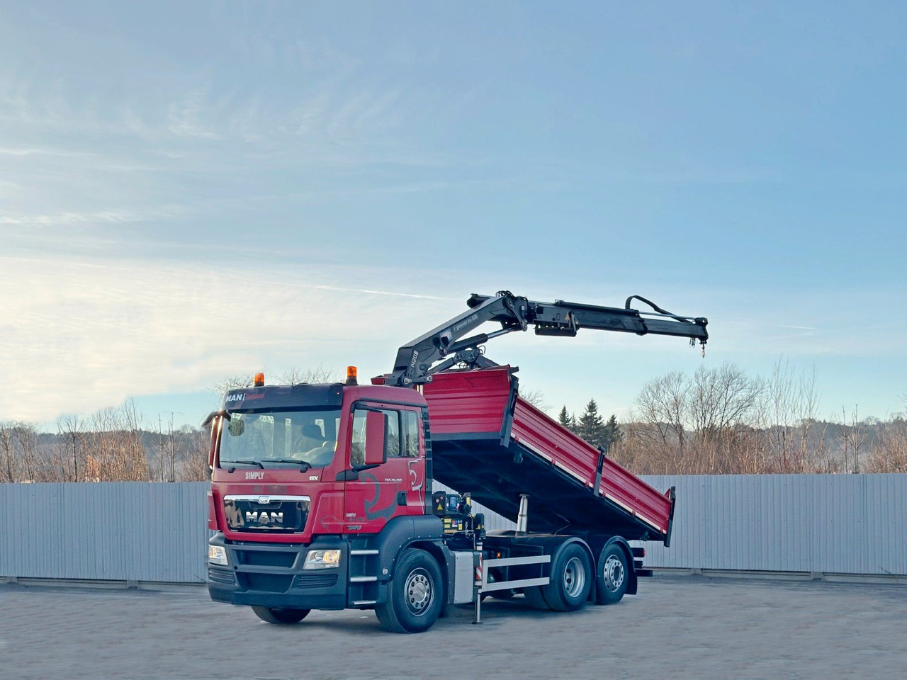 MAN TGS 26.360 Kipper 5,15m*HMF 1420 K2 + FUNK/6x2 - Truk derek: gambar 2 MAN TGS 26.360 Kipper 5,15m*HMF 1420 K2 + FUNK/6x2 - Truk derek: gambar 2