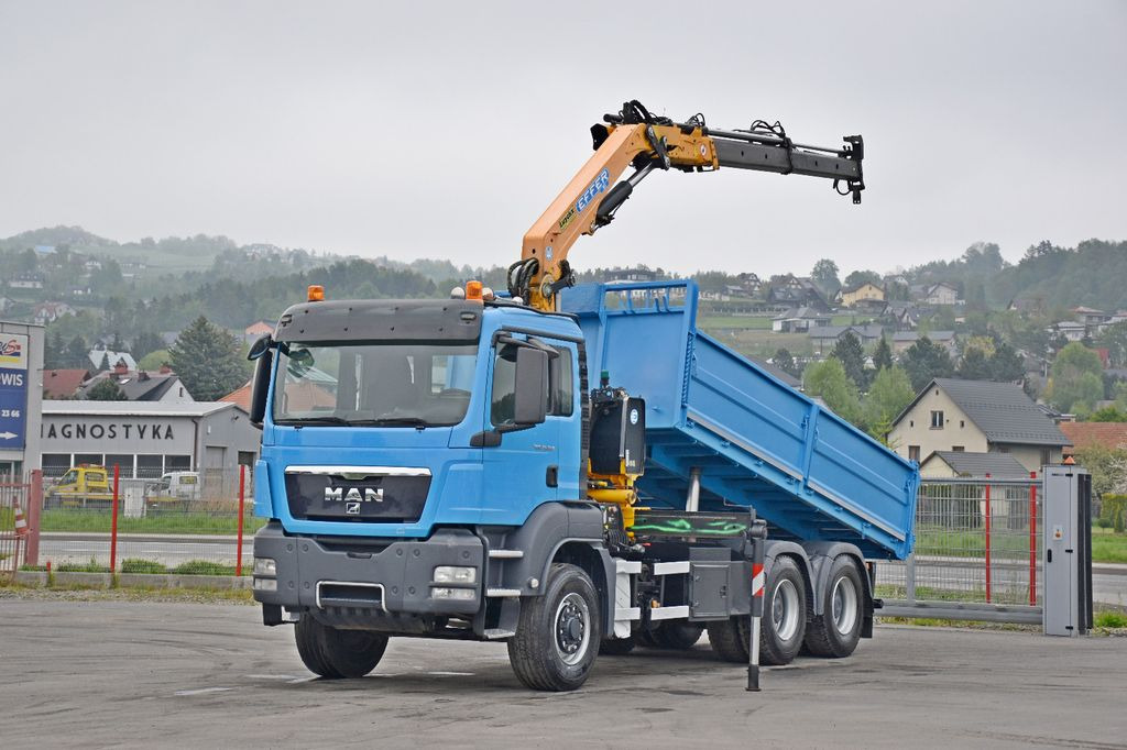 MAN TGS 26.360 Kipper 5,50m*EFFER 165.11/2S+FUNK*6x6 - Truk derek, Truk jungkit: gambar 2 MAN TGS 26.360 Kipper 5,50m*EFFER 165.11/2S+FUNK*6x6 - Truk derek, Truk jungkit: gambar 2