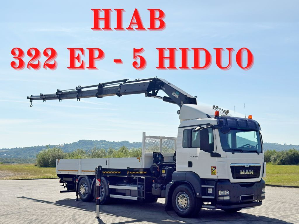 MAN TGS 26.400 * HIAB 322 EP-5 HIDUO + FUNK* TOP - Truk derek: gambar 1 MAN TGS 26.400 * HIAB 322 EP-5 HIDUO + FUNK* TOP - Truk derek: gambar 1