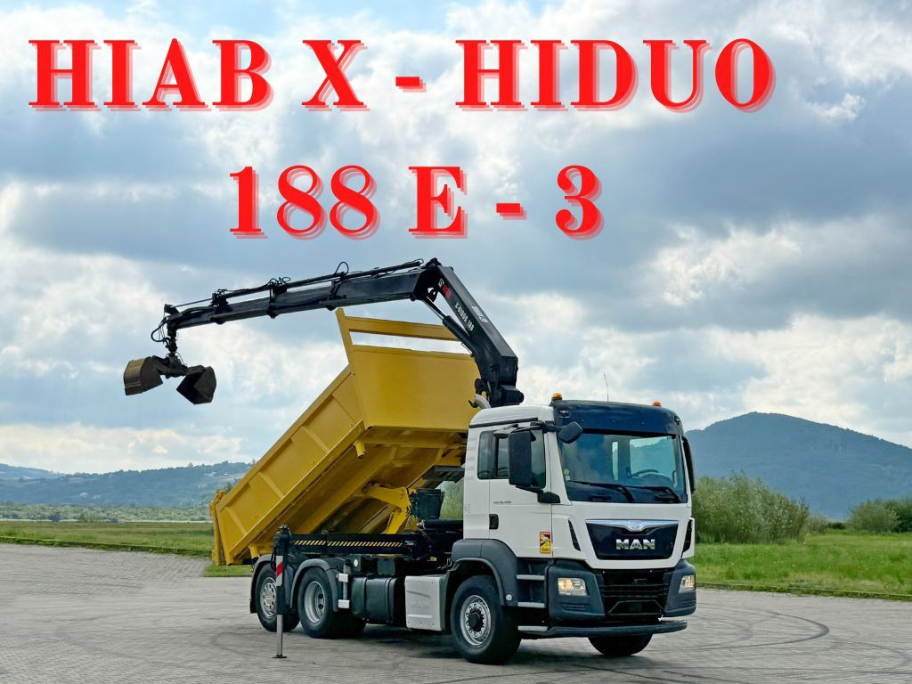 MAN TGS 26.400 * HIAB X-HIDUO 188 E-3 + FUNK * 6x4 - Truk derek: gambar 1 MAN TGS 26.400 * HIAB X-HIDUO 188 E-3 + FUNK * 6x4 - Truk derek: gambar 1