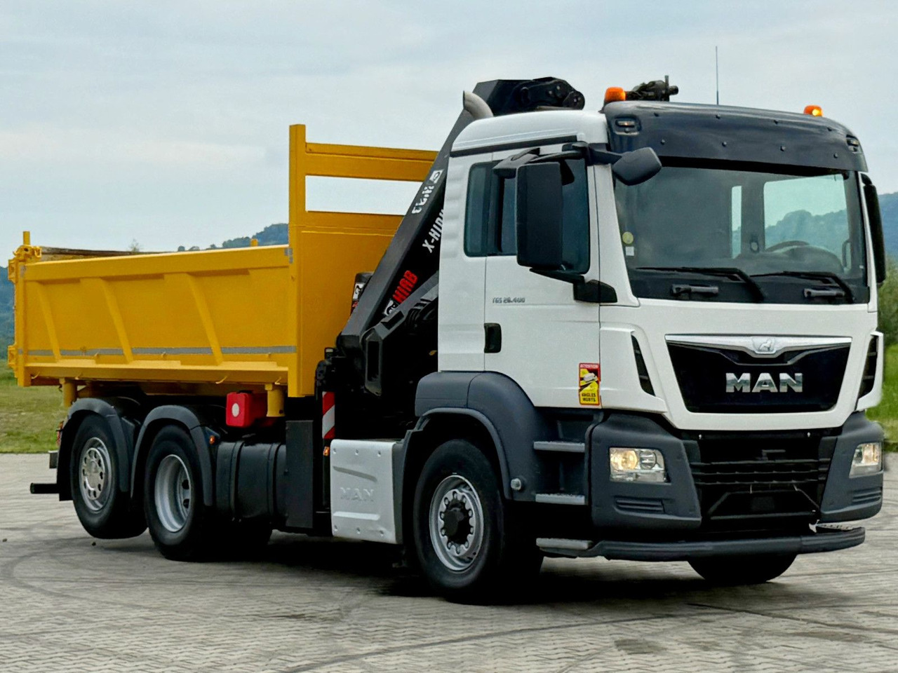 MAN TGS 26.400 * HIAB X-HIDUO 188 E-3 + FUNK * 6x4 - Truk derek: gambar 4 MAN TGS 26.400 * HIAB X-HIDUO 188 E-3 + FUNK * 6x4 - Truk derek: gambar 4