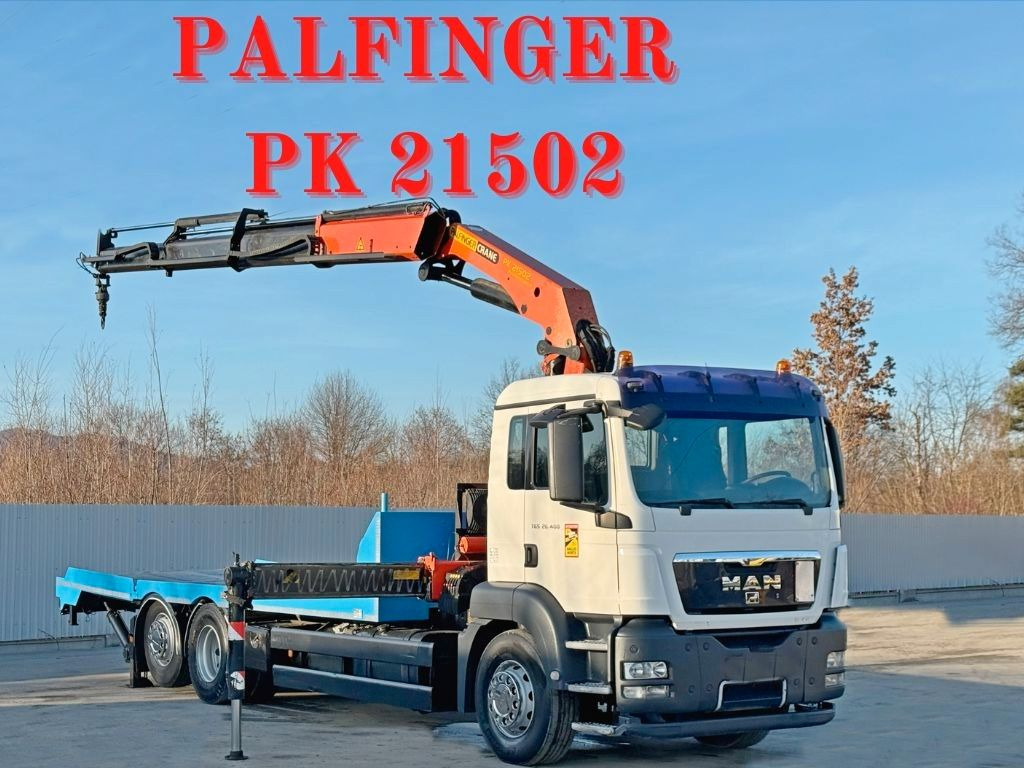 MAN TGS 26.400 * PALFINGER PK 21502 + FUNK* - Truk derek: gambar 1 MAN TGS 26.400 * PALFINGER PK 21502 + FUNK* - Truk derek: gambar 1