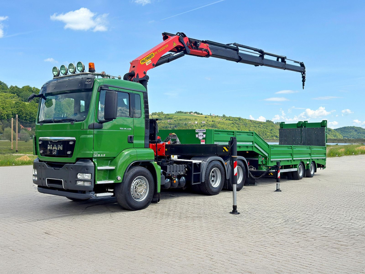 MAN TGS 26.440*Anhänger 10,35m + PK 33002-EH C/FUNK - Truk derek: gambar 2 MAN TGS 26.440*Anhänger 10,35m + PK 33002-EH C/FUNK - Truk derek: gambar 2