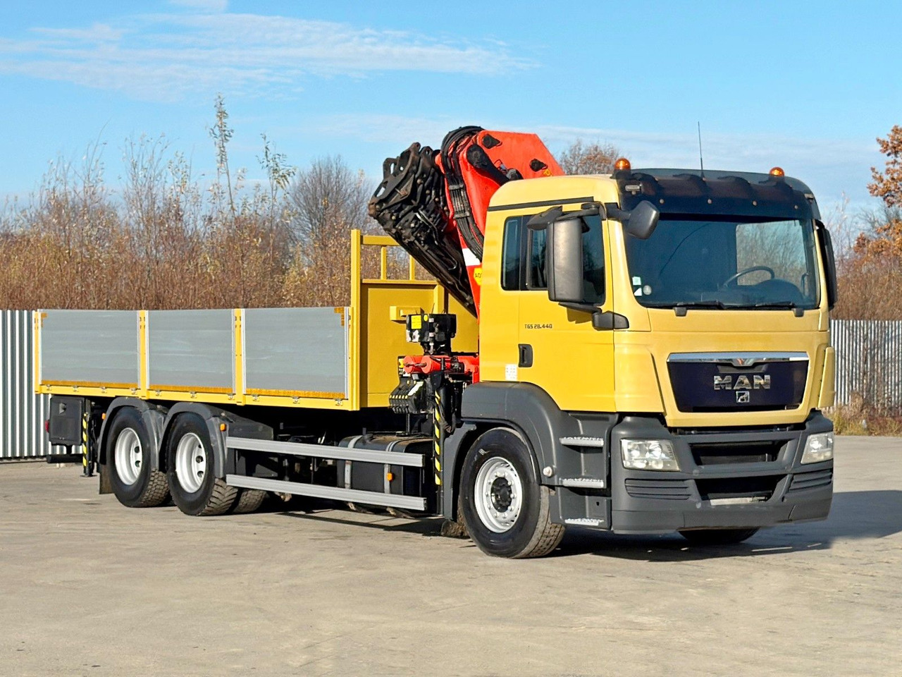 MAN TGS 28.440 Pritsche 6,55* PALFINGER PK 4502 - Truk derek: gambar 3 MAN TGS 28.440 Pritsche 6,55* PALFINGER PK 4502 - Truk derek: gambar 3