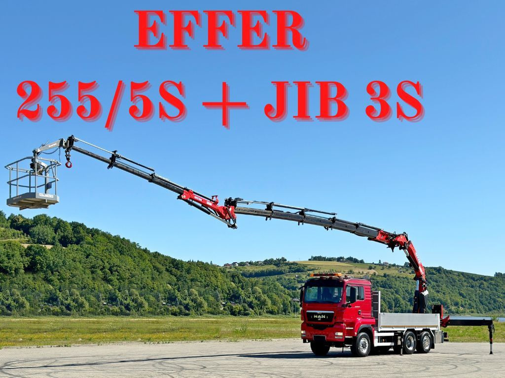 MAN TGS 28.480 * EFFER 255/5S + JIB 3S + FUNK * TOP - Truk derek: gambar 1 MAN TGS 28.480 * EFFER 255/5S + JIB 3S + FUNK * TOP - Truk derek: gambar 1