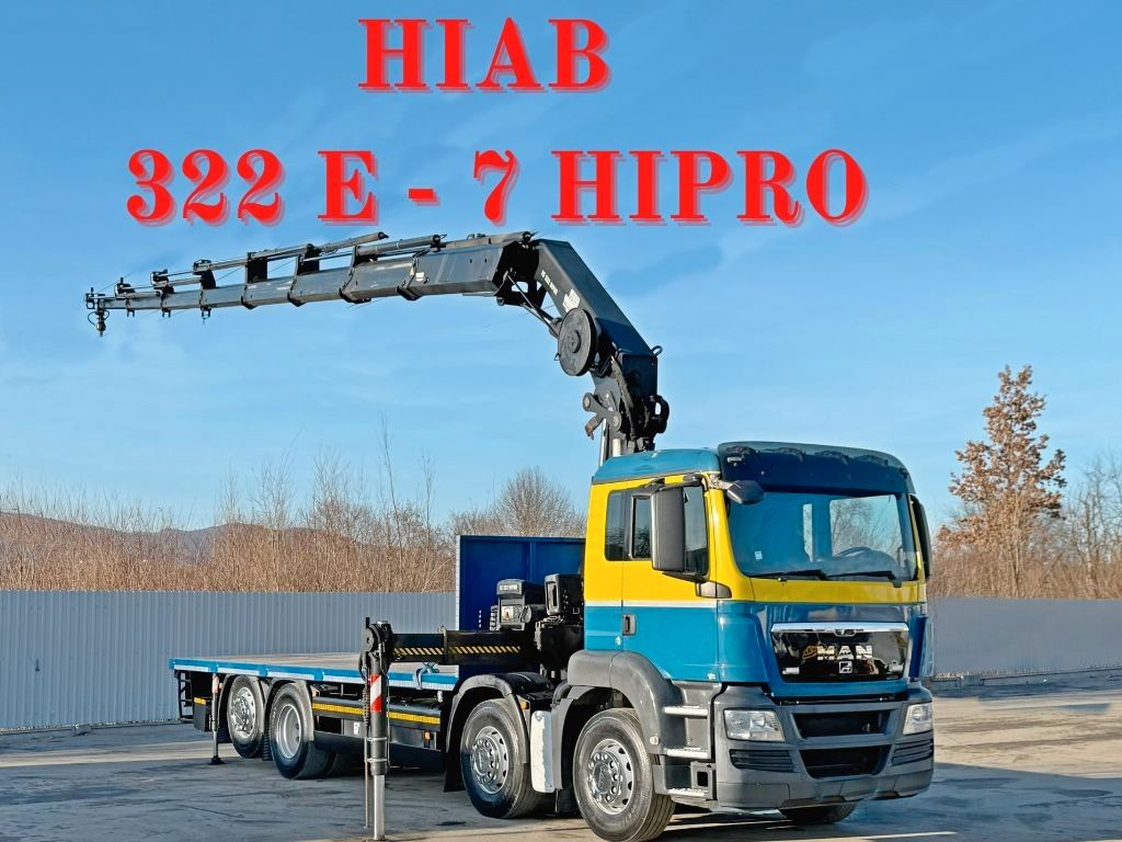 MAN TGS 32.440*Platform 7,20m * HIAB 322 E - 7 HIPRO - Truk derek: gambar 1 MAN TGS 32.440*Platform 7,20m * HIAB 322 E - 7 HIPRO - Truk derek: gambar 1