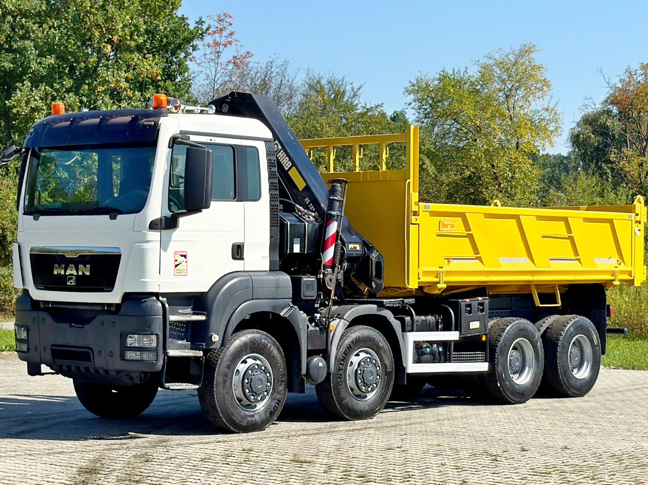 MAN TGS 32.510 * HIAB 288 EP - 5HIDUO/ FUNK * 8x8 - Truk jungkit, Truk derek: gambar 5 MAN TGS 32.510 * HIAB 288 EP - 5HIDUO/ FUNK * 8x8 - Truk jungkit, Truk derek: gambar 5
