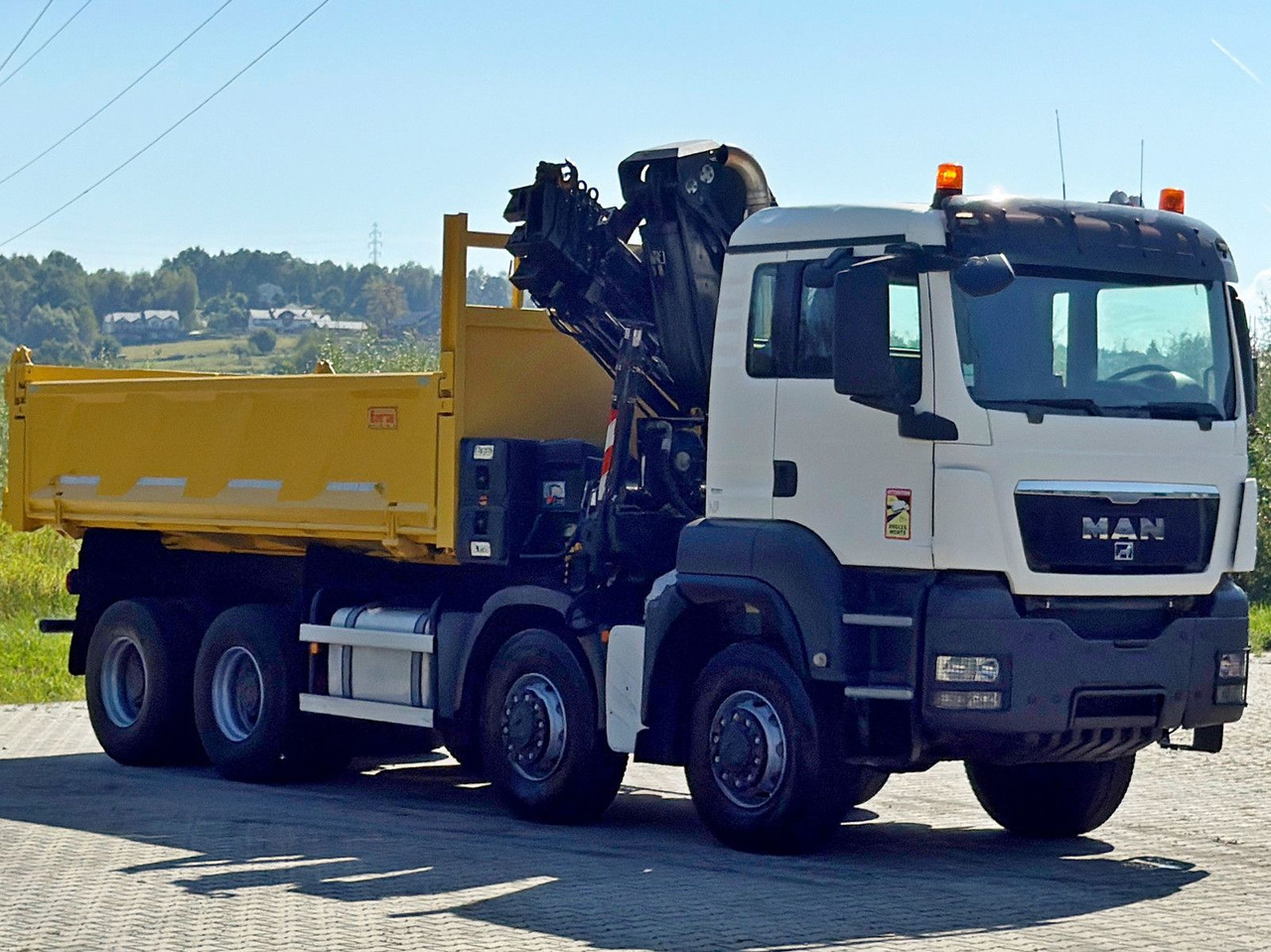 MAN TGS 32.510 * HIAB 288 EP - 5HIDUO/ FUNK * 8x8 - Truk derek: gambar 4 MAN TGS 32.510 * HIAB 288 EP - 5HIDUO/ FUNK * 8x8 - Truk derek: gambar 4