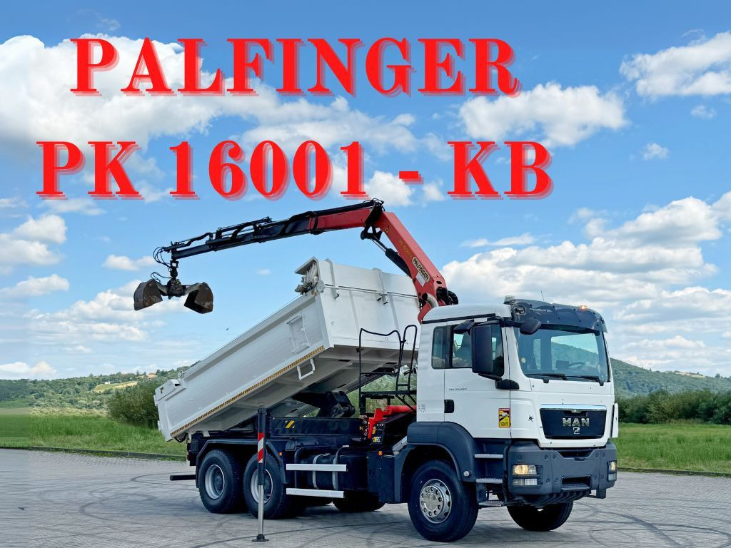 MAN TGS 33.360 * PK 16001 - KB + FUNK * 6x4 - Truk derek: gambar 1 MAN TGS 33.360 * PK 16001 - KB + FUNK * 6x4 - Truk derek: gambar 1