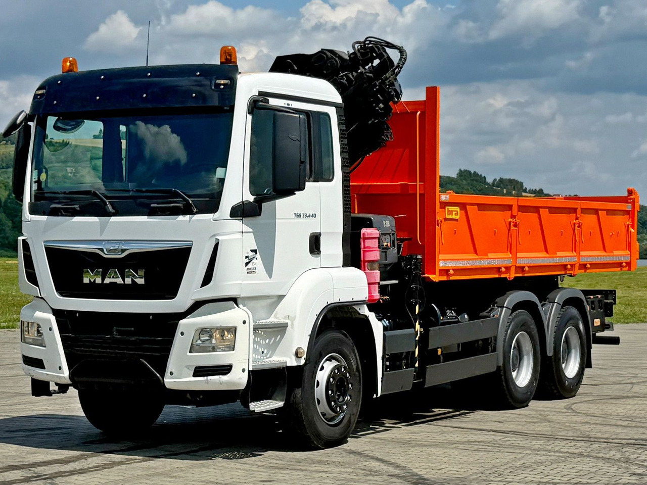 MAN TGS 33.440 * HIAB X-HIDUO 188 E-5 + FUNK * 6x4 - Truk jungkit, Truk derek: gambar 4 MAN TGS 33.440 * HIAB X-HIDUO 188 E-5 + FUNK * 6x4 - Truk jungkit, Truk derek: gambar 4