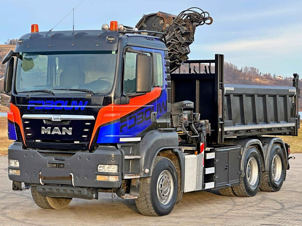 MAN TGS 33.480 * HIAB 288 EP - 4 HIDUO/ FUNK * 6x4 - Truk jungkit, Truk derek: gambar 4 MAN TGS 33.480 * HIAB 288 EP - 4 HIDUO/ FUNK * 6x4 - Truk jungkit, Truk derek: gambar 4