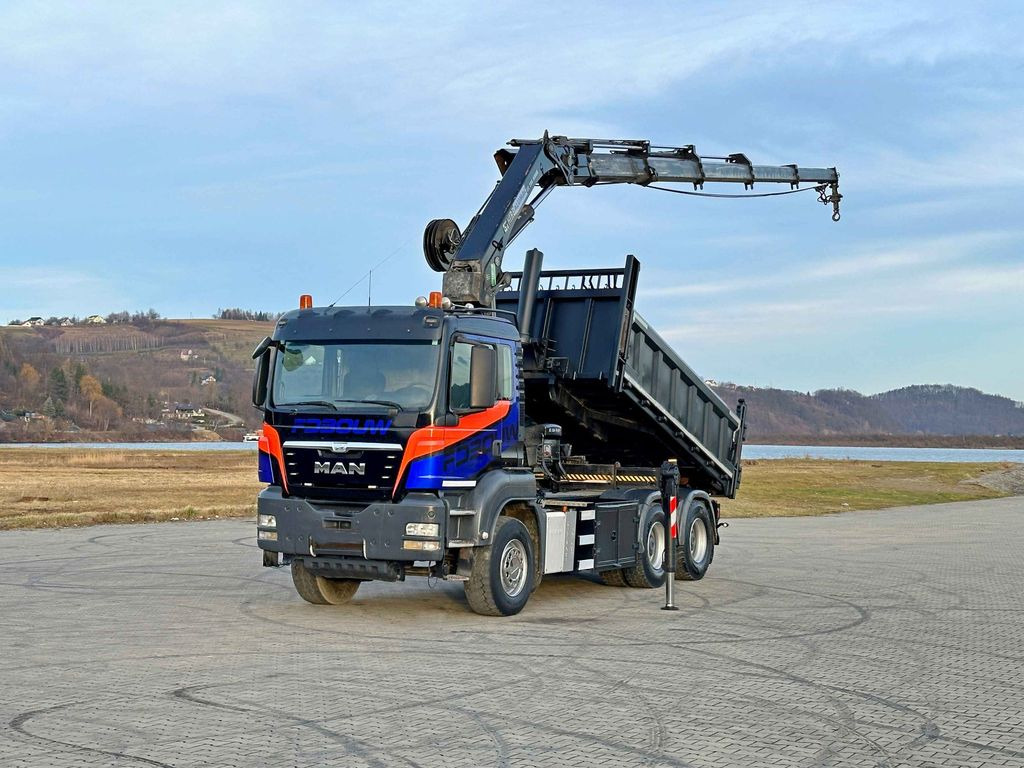 MAN TGS 33.480 * HIAB 288 EP - 4 HIDUO/ FUNK * 6x4 - Truk derek, Truk jungkit: gambar 2 MAN TGS 33.480 * HIAB 288 EP - 4 HIDUO/ FUNK * 6x4 - Truk derek, Truk jungkit: gambar 2