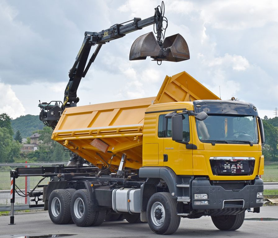 MAN TGS 33.480*KIPPER 5,10m * EPSILON E165Z76* 6x6 - Truk derek, Truk jungkit: gambar 2 MAN TGS 33.480*KIPPER 5,10m * EPSILON E165Z76* 6x6 - Truk derek, Truk jungkit: gambar 2