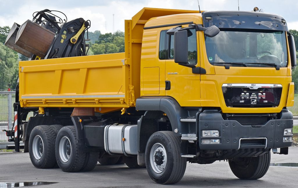 MAN TGS 33.480*KIPPER 5,10m * EPSILON E165Z76* 6x6 - Truk derek, Truk jungkit: gambar 4 MAN TGS 33.480*KIPPER 5,10m * EPSILON E165Z76* 6x6 - Truk derek, Truk jungkit: gambar 4