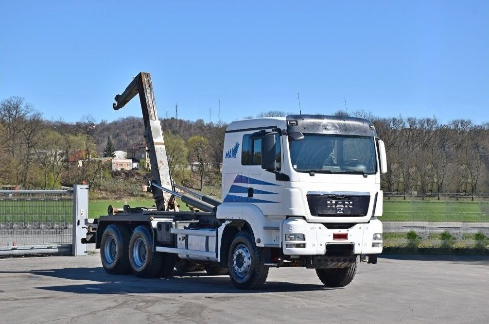 MAN TGS 33.540 Abrollkipper *6x4* Top Zustand! - Hook lift: gambar 1 MAN TGS 33.540 Abrollkipper *6x4* Top Zustand! - Hook lift: gambar 1