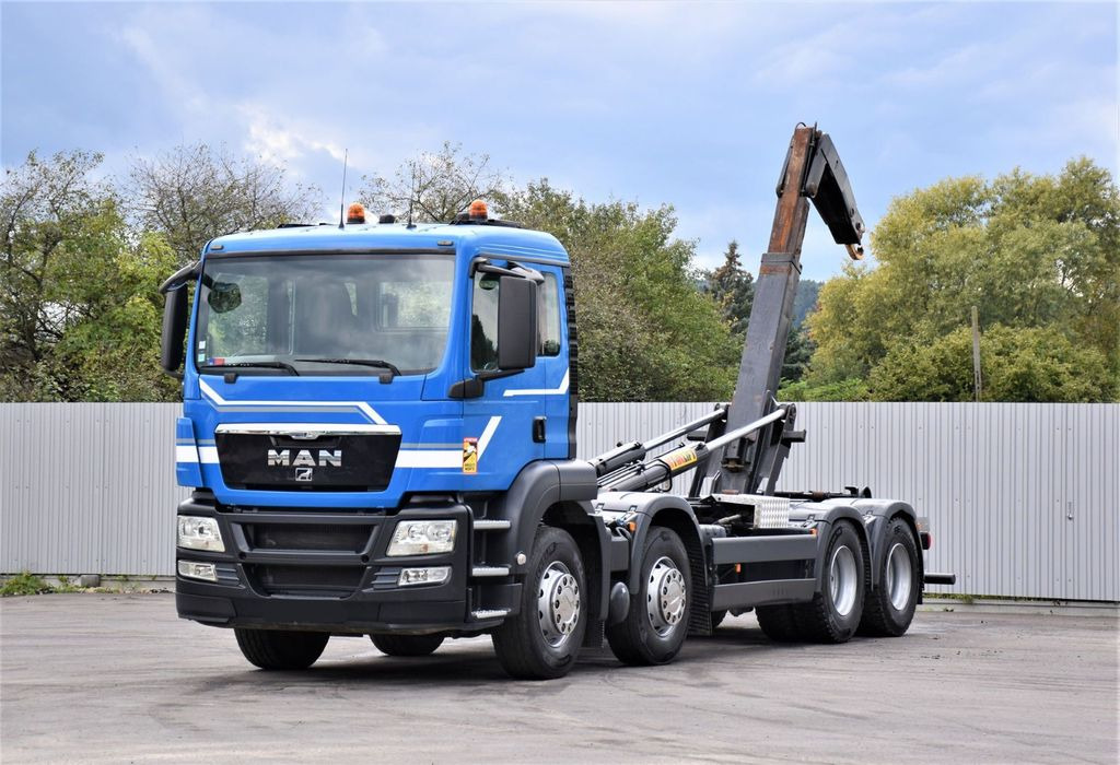 MAN TGS 35.400 Abrollkipper *8x4* Top Zustand! - Hook lift: gambar 1 MAN TGS 35.400 Abrollkipper *8x4* Top Zustand! - Hook lift: gambar 1