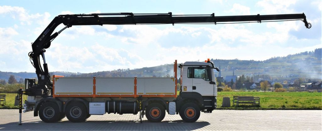 MAN TGS 35.440 * HIAB 322 EP-5HIPRO+FUNK / 8x4! - Truk derek, Truk flatbed: gambar 5 MAN TGS 35.440 * HIAB 322 EP-5HIPRO+FUNK / 8x4! - Truk derek, Truk flatbed: gambar 5