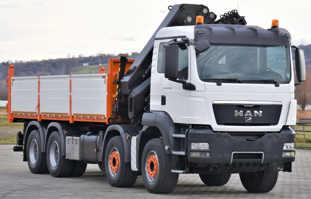 MAN TGS 35.440 * HIAB 322 EP-5HIPRO+FUNK / 8x4! - Truk derek, Truk jungkit: gambar 4 MAN TGS 35.440 * HIAB 322 EP-5HIPRO+FUNK / 8x4! - Truk derek, Truk jungkit: gambar 4