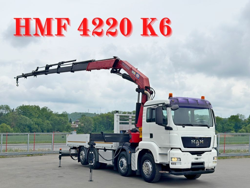 MAN TGS 35.440* KIPPER 6,00m * HMF 4220 K6/FUNK* 8x4 - Truk derek: gambar 1 MAN TGS 35.440* KIPPER 6,00m * HMF 4220 K6/FUNK* 8x4 - Truk derek: gambar 1