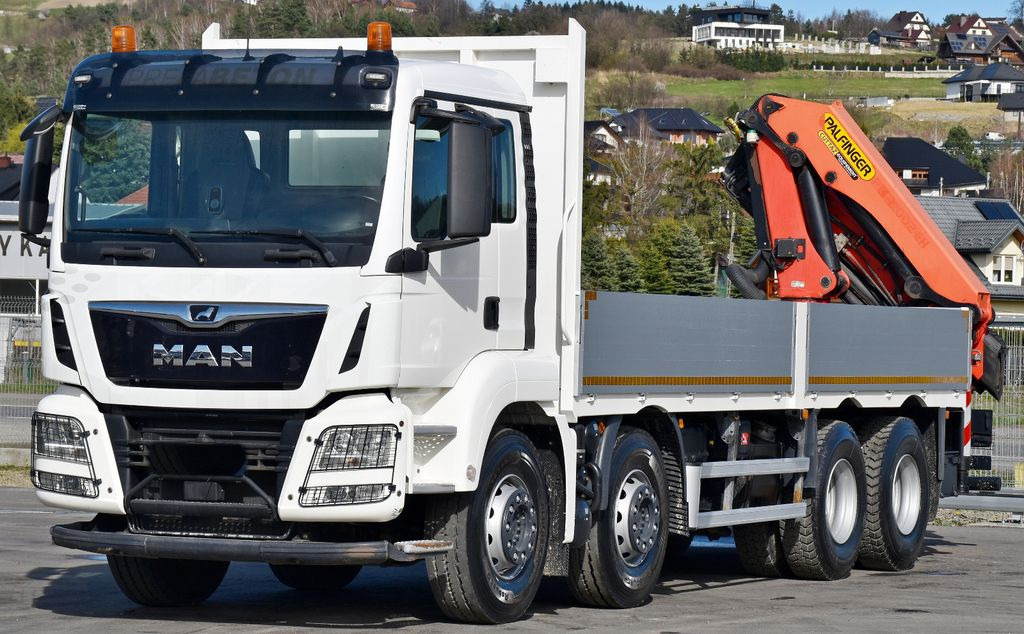 MAN TGS 35.500 * PK 22002 - EH C + FUNK * 8x4 * TOP MAN TGS 35.500 * PK 22002 - EH C + FUNK * 8x4 * TOP - Truk derek, Truk flatbed: gambar 4 MAN TGS 35.500 * PK 22002 - EH C + FUNK * 8x4 * TOP MAN TGS 35.500 * PK 22002 - EH C + FUNK * 8x4 * TOP - Truk derek, Truk flatbed: gambar 4