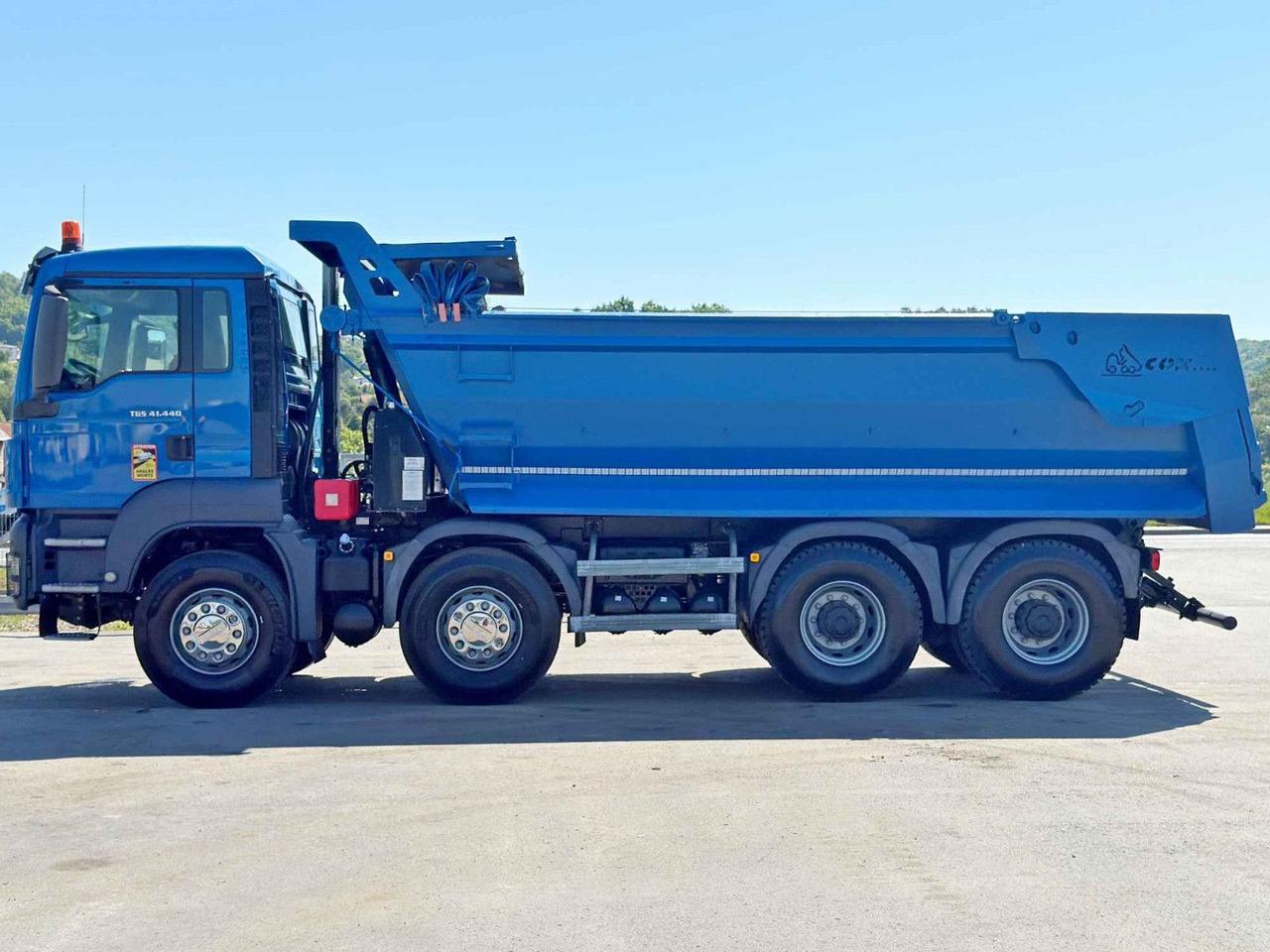 MAN TGS 41.440 * KIPPER * 8x4 * TOPZUSTAND - Truk jungkit, Truk derek: gambar 4 MAN TGS 41.440 * KIPPER * 8x4 * TOPZUSTAND - Truk jungkit, Truk derek: gambar 4