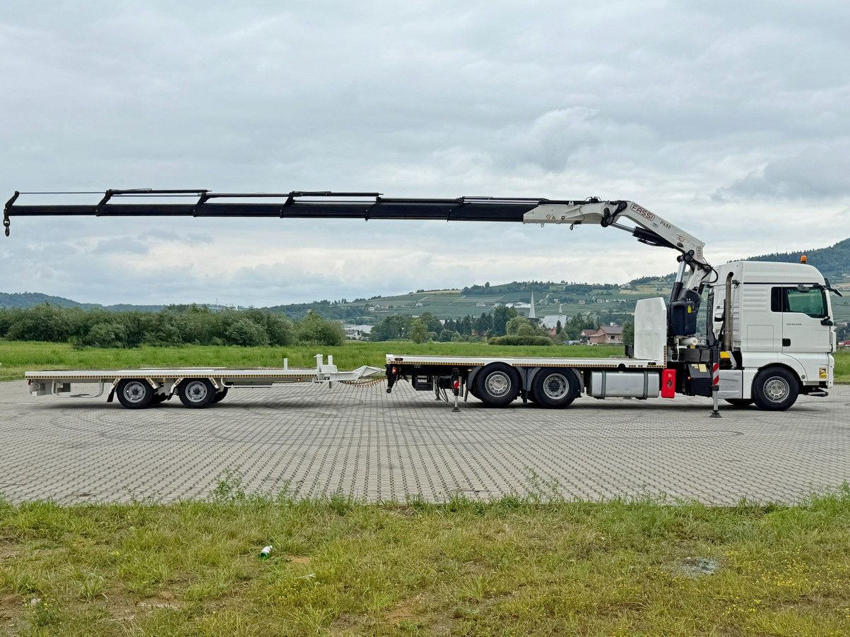 MAN TGX 26.440 * FASSI F455A.2.26E + FUNK + Anhänger - Truk derek: gambar 5 MAN TGX 26.440 * FASSI F455A.2.26E + FUNK + Anhänger - Truk derek: gambar 5