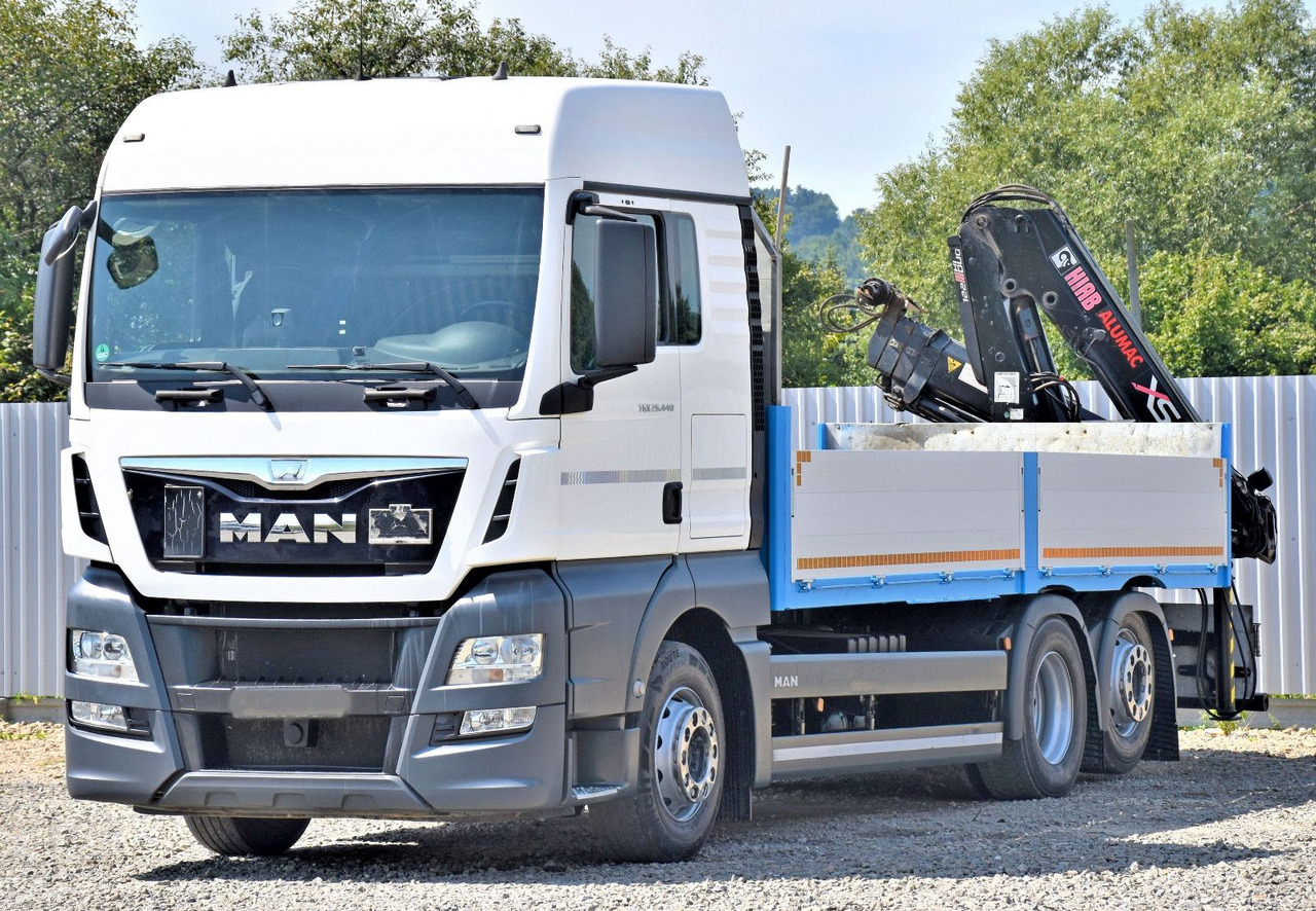 MAN TGX 26.440 Pritsche 6,20 m+HIAB 122 HIDUO/FUNK - Truk derek: gambar 3 MAN TGX 26.440 Pritsche 6,20 m+HIAB 122 HIDUO/FUNK - Truk derek: gambar 3