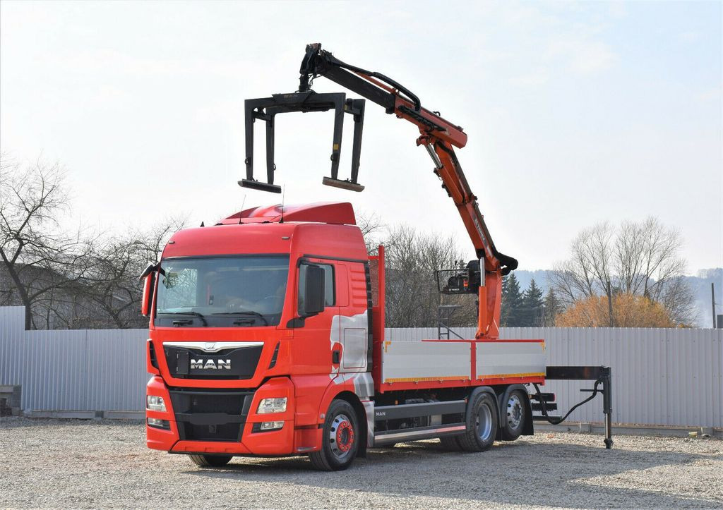 MAN TGX 26.440 Pritsche 6,60 m*TEREX 135.2-A11 - Truk derek: gambar 2 MAN TGX 26.440 Pritsche 6,60 m*TEREX 135.2-A11 - Truk derek: gambar 2