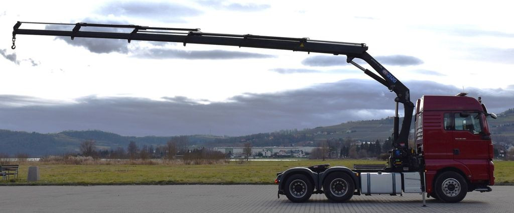 MAN TGX 28.480 Sattelzugmaschine + HMF 2120 K5/FUNK MAN TGX 28.480 Sattelzugmaschine + HMF 2120 K5/FUNK - Truk derek: gambar 5 MAN TGX 28.480 Sattelzugmaschine + HMF 2120 K5/FUNK MAN TGX 28.480 Sattelzugmaschine + HMF 2120 K5/FUNK - Truk derek: gambar 5