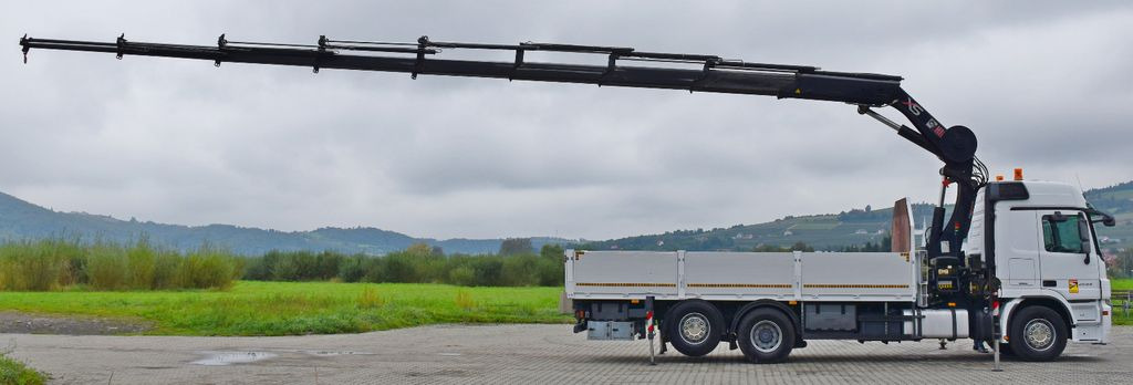 Mercedes-Benz ACTROS 2544 * HIAB 377 E - 8 HIPRO + FUNK* TOP Mercedes-Benz ACTROS 2544 * HIAB 377 E - 8 HIPRO + FUNK* TOP - Truk derek, Truk flatbed: gambar 5 Mercedes-Benz ACTROS 2544 * HIAB 377 E - 8 HIPRO + FUNK* TOP Mercedes-Benz ACTROS 2544 * HIAB 377 E - 8 HIPRO + FUNK* TOP - Truk derek, Truk flatbed: gambar 5